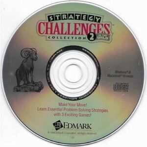 10/$25🦋 Edmark Strategy Challenges Collection 2 In The Wild CD-ROM